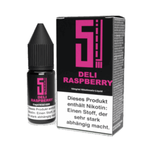 IGC5EL-NicSalt-Deli-Raspberry-10mg-1000x750_neu.png 5EL - Deli Raspberry - Nikotinsalz Liquid