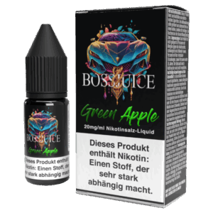 Boss Juice - Green Apple - Nikotinsalz Liquid 20 mg/ml