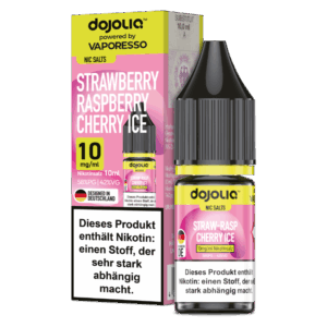 Dojoliq - Nikotinsalz Liquid  - Strawberry Raspberry Cherry Ice