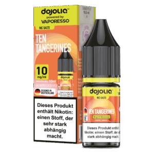 Dojoliq - Nikotinsalz Liquid  - Ten Tangerines