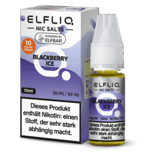 ELFLIQ - Blackberry Ice - Nikotinsalz Liquid