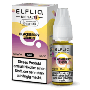 ELFLIQ - Blackberry Lemon - Nikotinsalz Liquid