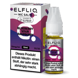 ELFLIQ - Blueberry Sour Raspberry - Nikotinsalz Liquid