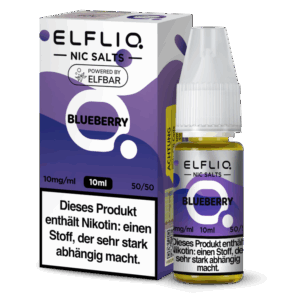 ELFLIQ - Blueberry - Nikotinsalz Liquid