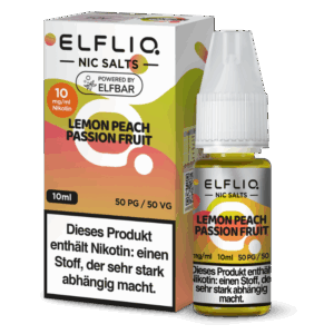 ELFLIQ - Lemon Peach Passion Fruit - Nikotinsalz Liquid