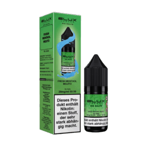 Elux - Nikotinsalz Liquid  - Fresh Menthol Mojito