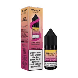 Elux - Nikotinsalz Liquid  - Lemon Peach Passion