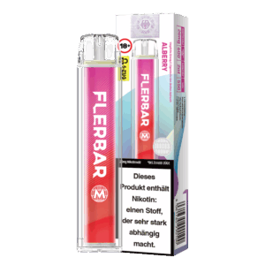 Flerbar - M Einweg E-Zigarette  - Alberry