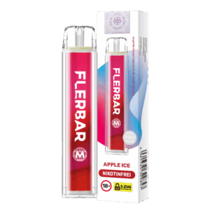 Flerbar - M Einweg E-Zigarette  - Apple Ice