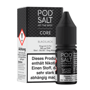 Pod Salt Core - Nikotinsalz Liquid - Blackjack