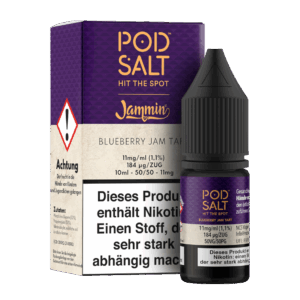 Pod Salt Fusion - Blueberry Jam Tart - Nikotinsalz Liquid