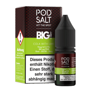 Pod Salt Fusion - Cola with Lime - Nikotinsalz Liquid