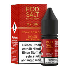 Pod Salt Origin - Royal Tobacco - Nikotinsalz Liquid