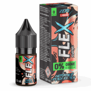 Revoltage - FLEX Nikotinsalz Liquid - Peach Ice Tea