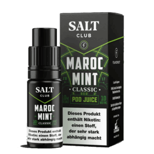 Salt Club - Flavorist Maroc Mint - Nikotinsalz Liquid - Classic