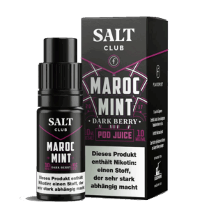 Salt Club - Flavorist Maroc Mint - Nikotinsalz Liquid - Dark Berry