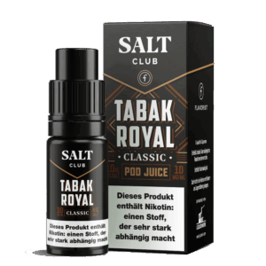 Salt Club - Flavorist Tabak Royal - Nikotinsalz Liquid - Classic