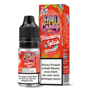 Bad Candy Liquids - Strawberry Splash - Nikotinsalz Liquid 10 mg/ml