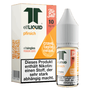 Elf-Liquid - Single - Nikotinsalz Liquid - Pfirsich