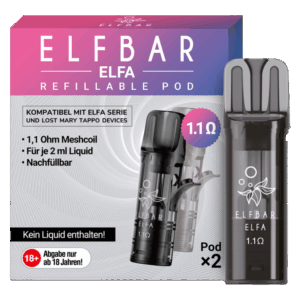 Elfbar - Elfa Leer-Pod (2 Stück pro Packung)