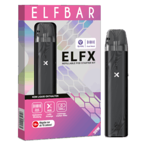 IGCelfbar_elfx_produktbild_kit_schwarz_1000x750.png Elfbar - Elfx E-Zigaretten Set