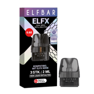 IGCelfbar_elfx_produktbild_pod_0_6-ohm_1000x750.png Elfbar - Elfx Pod (3 Stück pro Packung)