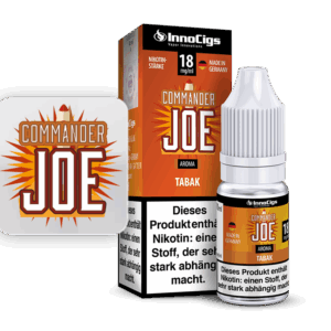 Commander Joe Tabak Aroma - Liquid für E-Zigaretten