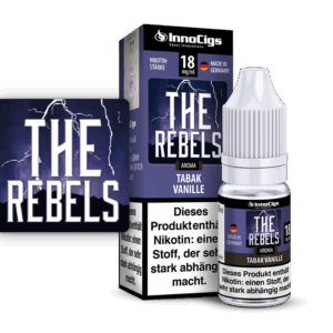 The Rebels Tabak Vanille Aroma - Liquid für E-Zigaretten
