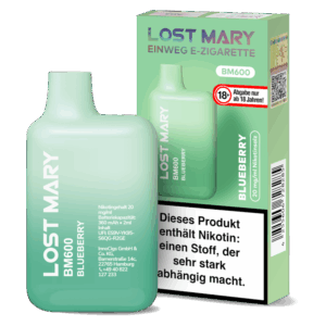 Lost Mary - BM600 Einweg E-Zigarette - 20mg/ml - Blueberry