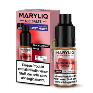 MARYLIQ - Nikotinsalz Liquid - Blackcurrant Apple