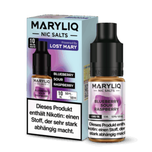 MARYLIQ - Nikotinsalz Liquid - Blueberry Sour Raspberry
