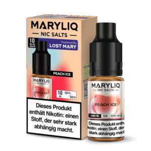 MARYLIQ - Nikotinsalz Liquid - Peach Ice