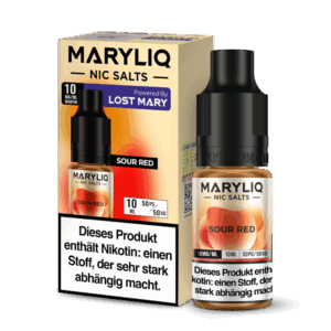 MARYLIQ - Nikotinsalz Liquid - Sour Red