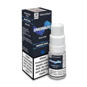 Overvape - Nikotinsalz Liquid - Grape Cool