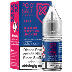 Pod Salt X - Nikotinsalz Liquid  - Blueberry Blackberry Lemonade