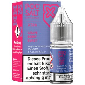 Pod Salt X - Nikotinsalz Liquid  - Grape Berry Burst