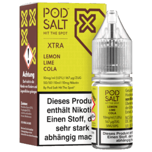 Pod Salt X - Nikotinsalz Liquid  - Lemon Lime Cola