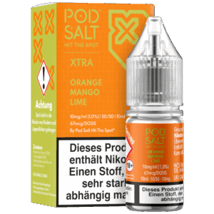 Pod Salt X - Nikotinsalz Liquid  - Orange Mango Lime