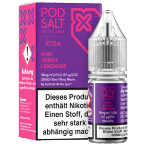 Pod Salt X - Nikotinsalz Liquid  - Pink Purple Lemonade