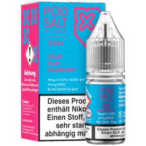 Pod Salt X - Nikotinsalz Liquid  - Sour Blue Raspberry