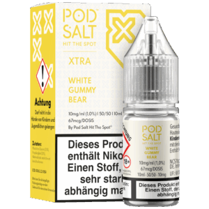 Pod Salt X - Nikotinsalz Liquid  - White Gummy Bear