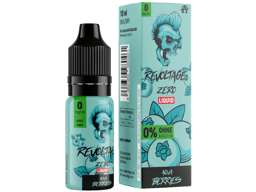 Revoltage - Hybrid Nikotinsalz Liquid - Aqua Berries