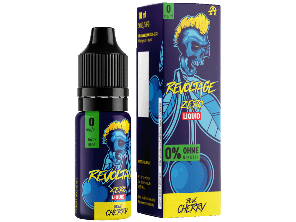 Revoltage - Hybrid Nikotinsalz Liquid - Blue Cherry