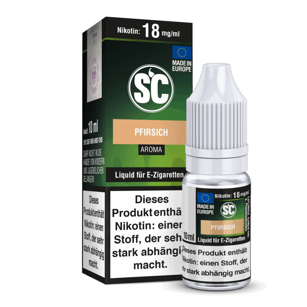 Pfirsich E-Zigaretten Liquid