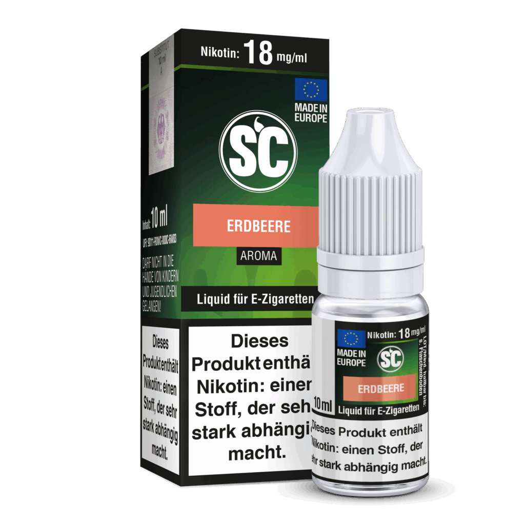 Erdbeere E-Zigaretten Liquid