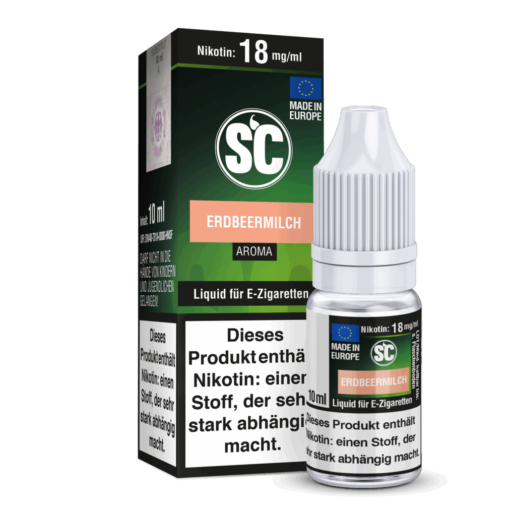 Erdbeermilch E-Zigaretten Liquid