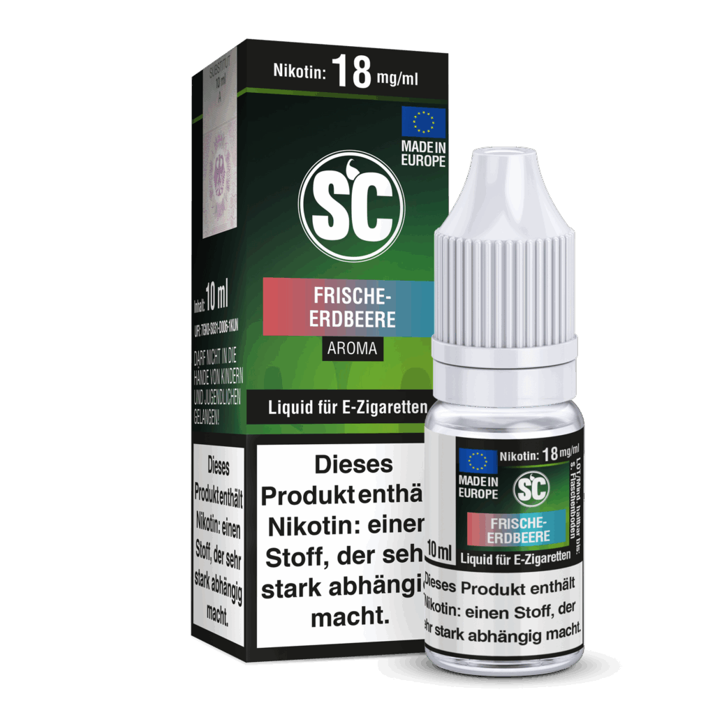 Frische Erdbeere E-Zigaretten Liquid