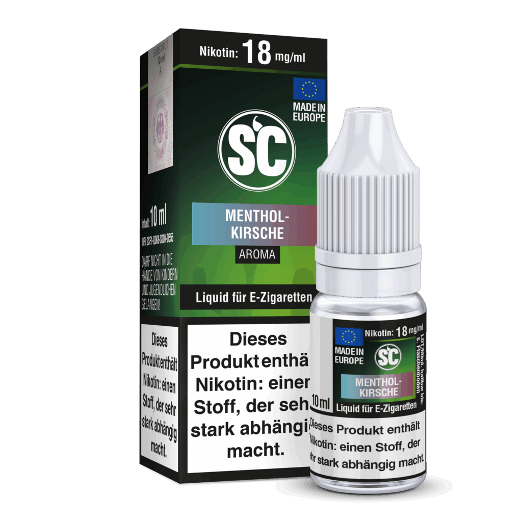 Menthol-Kirsche E-Zigaretten Liquid
