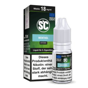 Menthol E-Zigaretten Liquid
