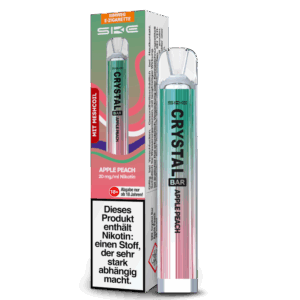 IGCske_crystal_bar_apple-peach_20mg_1000x750.png SKE - Crystal Bar Einweg E-Zigarette - Apple Peach